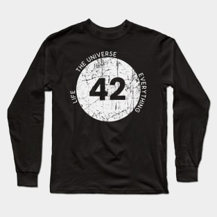 42 Life The Universe Everything Long Sleeve T-Shirt